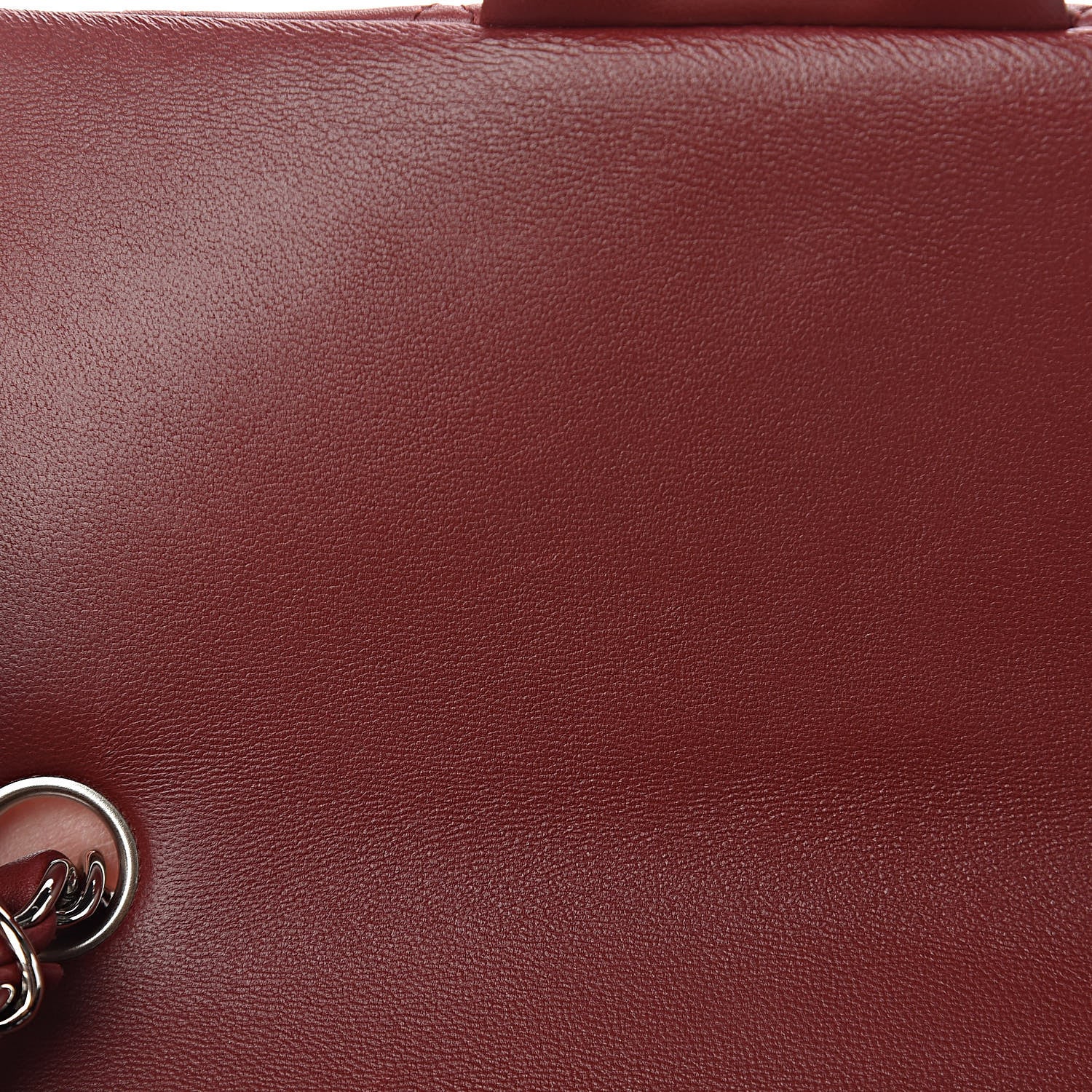Chanel Lambskin Quilted Mini Rectangular Flap Red 10 of 12