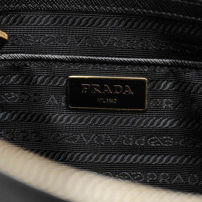Prada Saffiano Medium Galleria Double Zip Tote Black 6 of 8