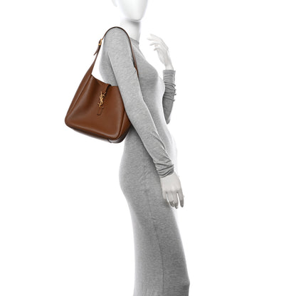 Saint Laurent Smooth Calfskin Small Le 5 A 7 Soft Hobo Fox 2 of 10