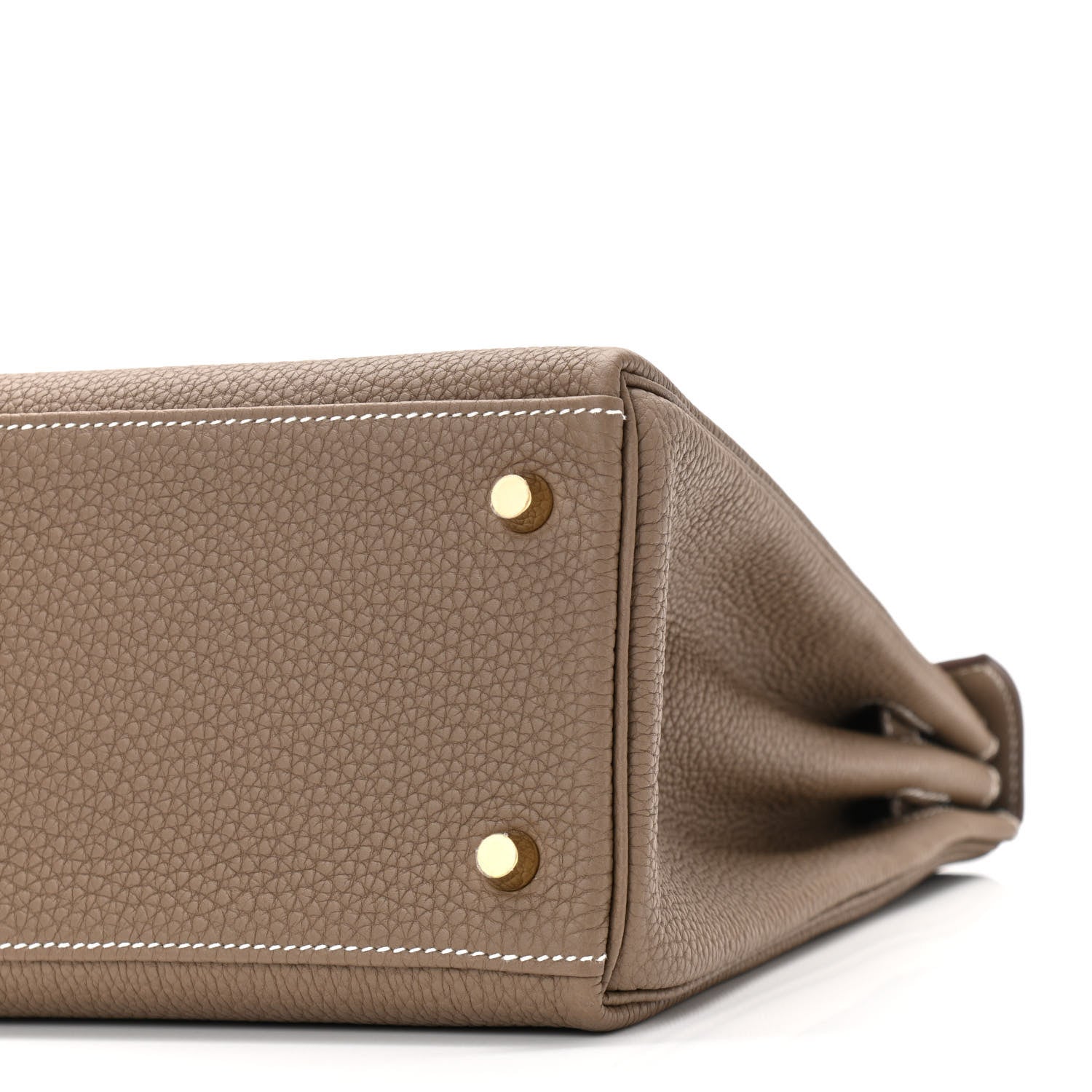 Hermes Togo Kelly Retourne 32 Etoupe 9 of 9