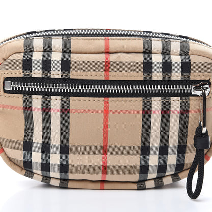Burberry Nylon Vintage Check Small Cannon Bum Bag Archive Beige 8 of 10