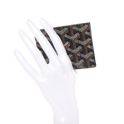 Goyard Goyardine Multi Slot Bi-Fold Wallet Black 2 of 7