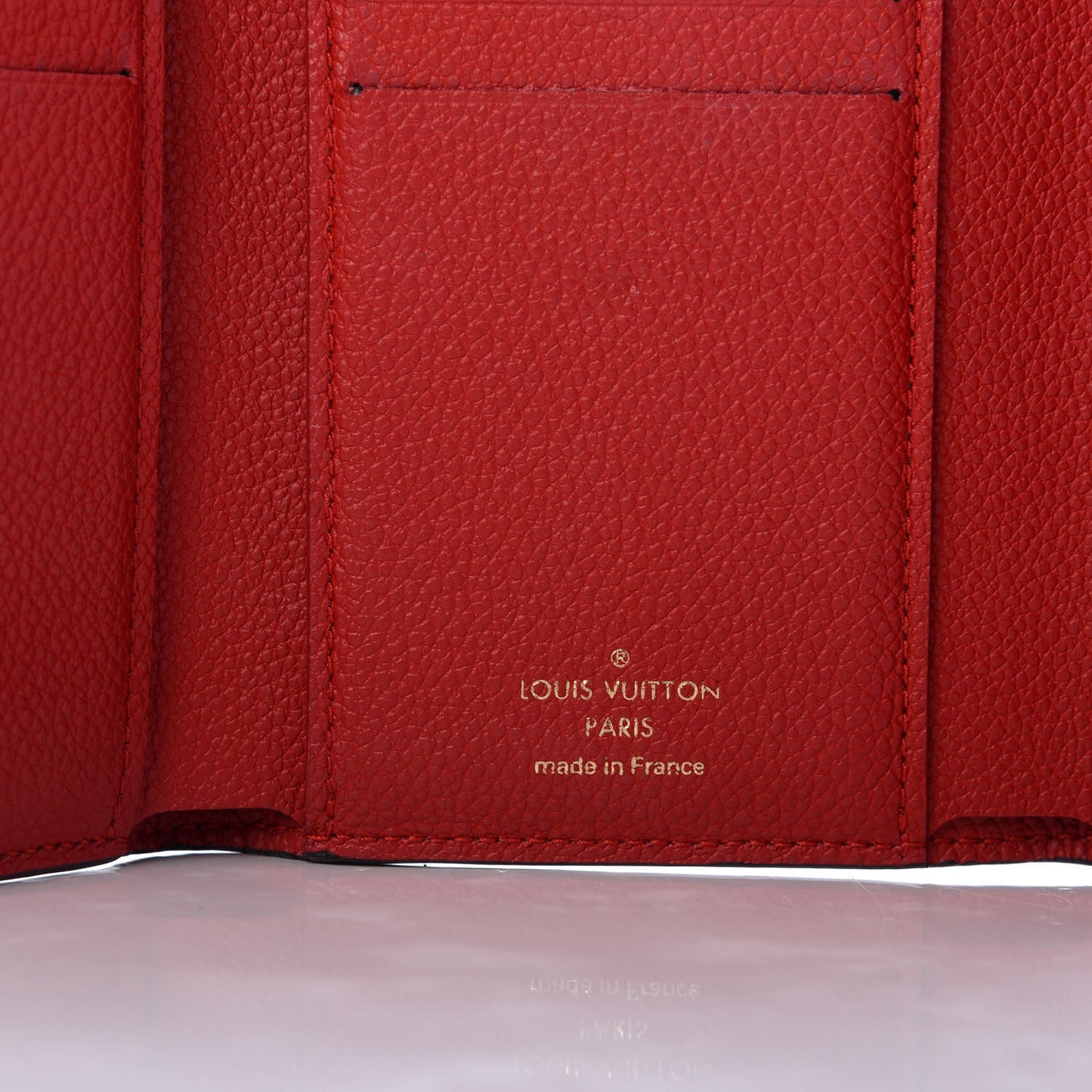 Empreinte Victorine Wallet Scarlet