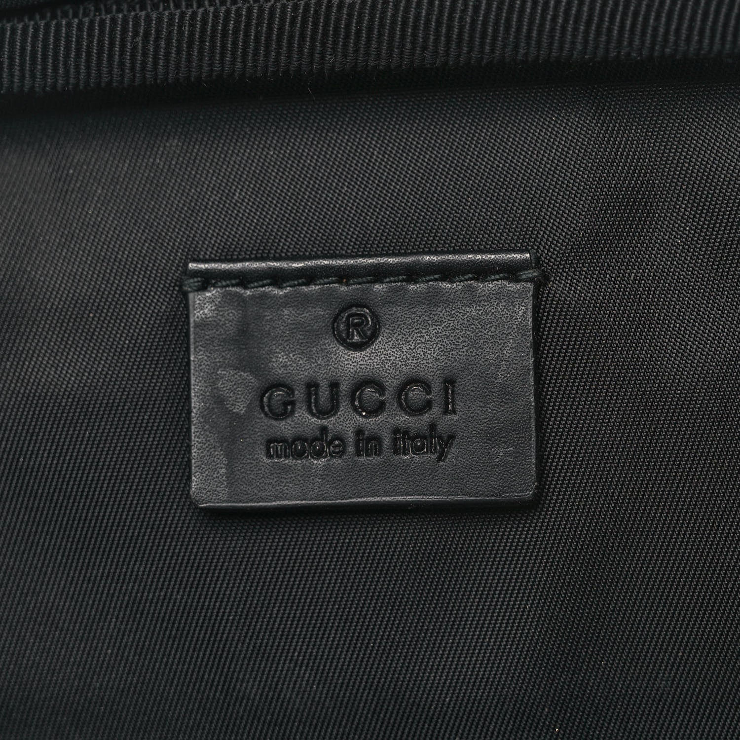 Gucci GG Supreme Monogram Web Belt Bag Black 7 of 12