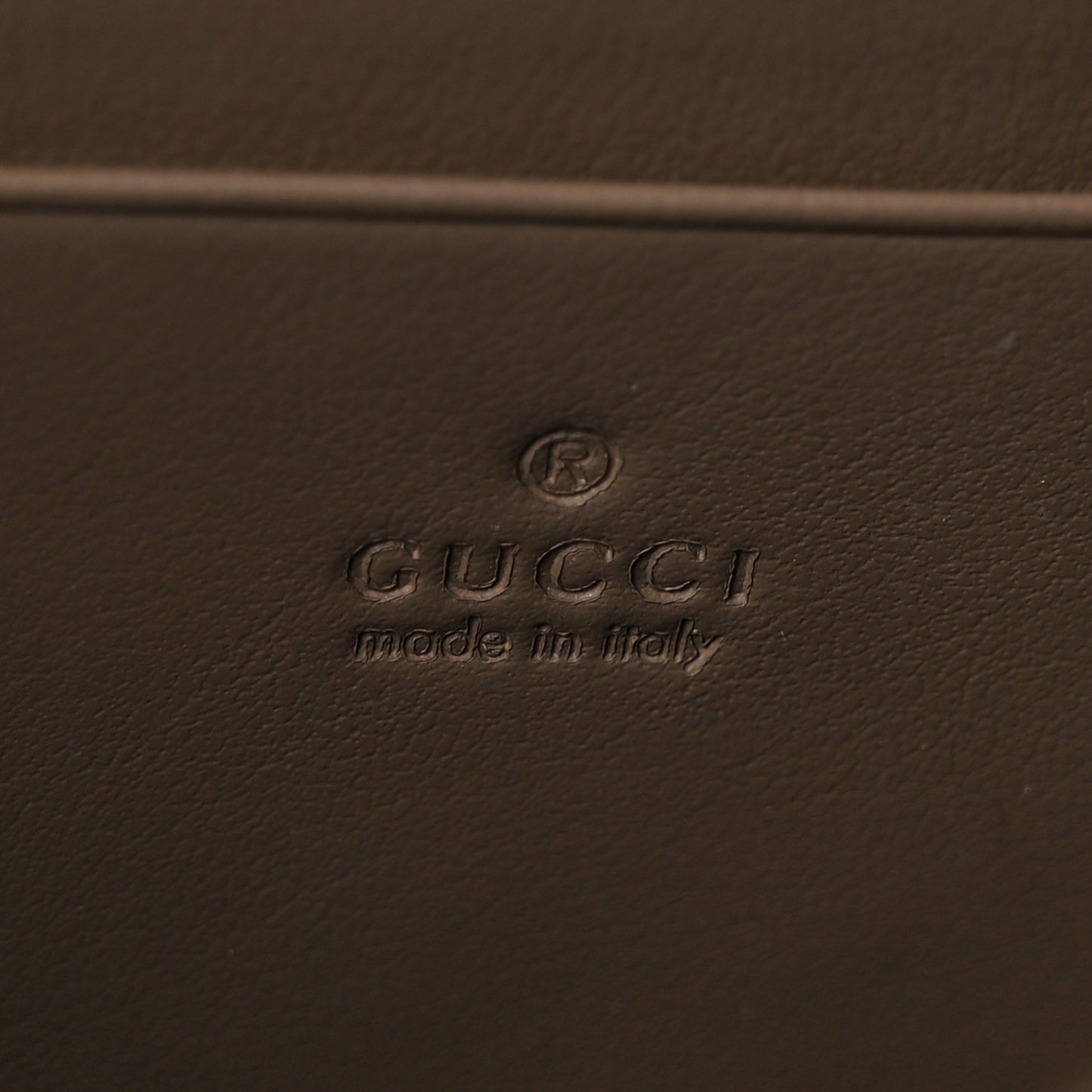 GG Supreme Monogram Mini Dionysus Chain Wallet Beige Taupe