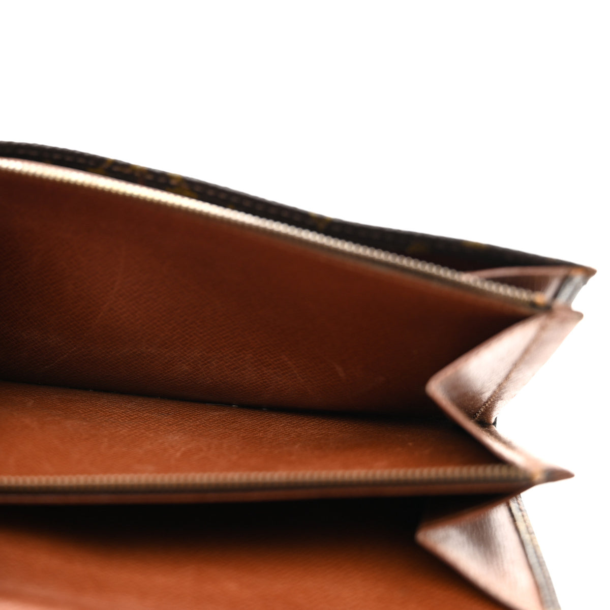 Monogram Flap Wallet