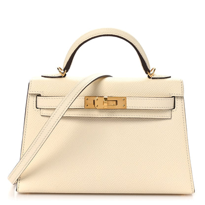 Hermes Epsom Mini Kelly Sellier 20 Nata 1 of 10