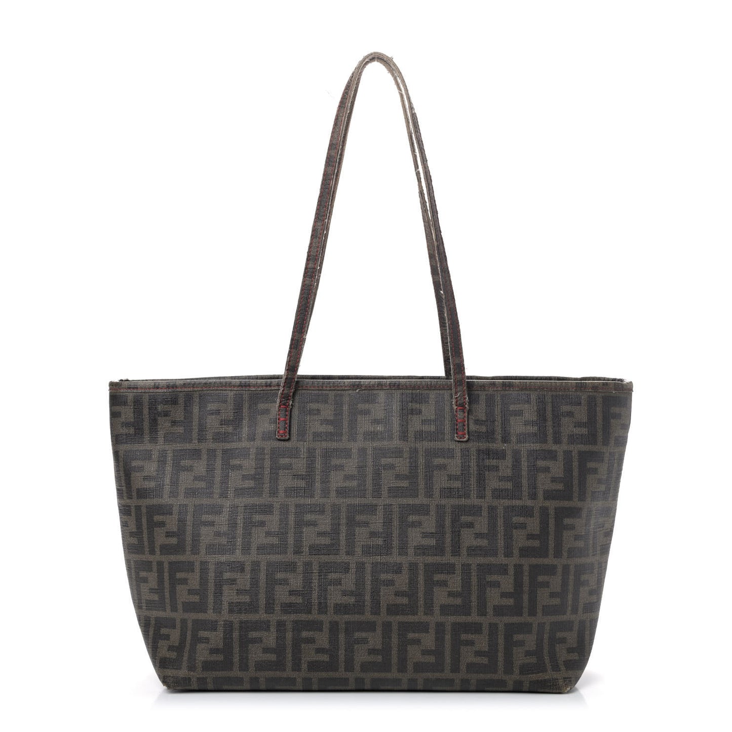 Zucca Spalmati Small Roll Tote Tobacco Fragola