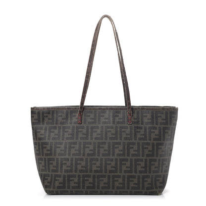 Fendi Zucca Spalmati Small Roll Tote Tobacco Fragola 1 of 7