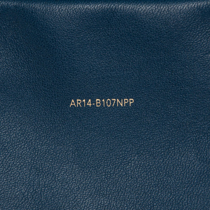 3.1 Phillip Lim 3.1 Smooth Calfskin Large Soleil Bucket Bag Midnight Blue 8 of 8