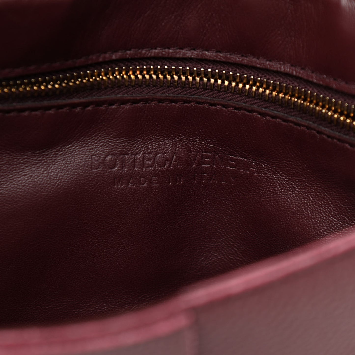 Grained Calfskin Maxi Intrecciato Cassette Crossbody Bag Bordeaux