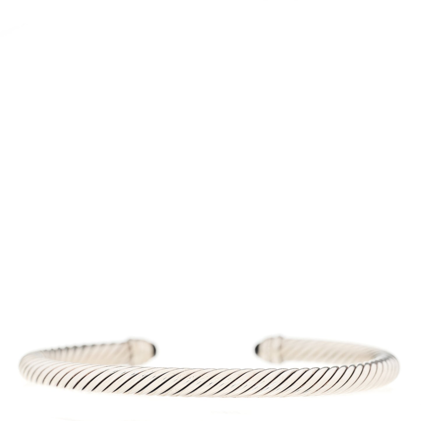 Sterling Silver Diamond Black Onyx 5mm Cable Classics Bracelet