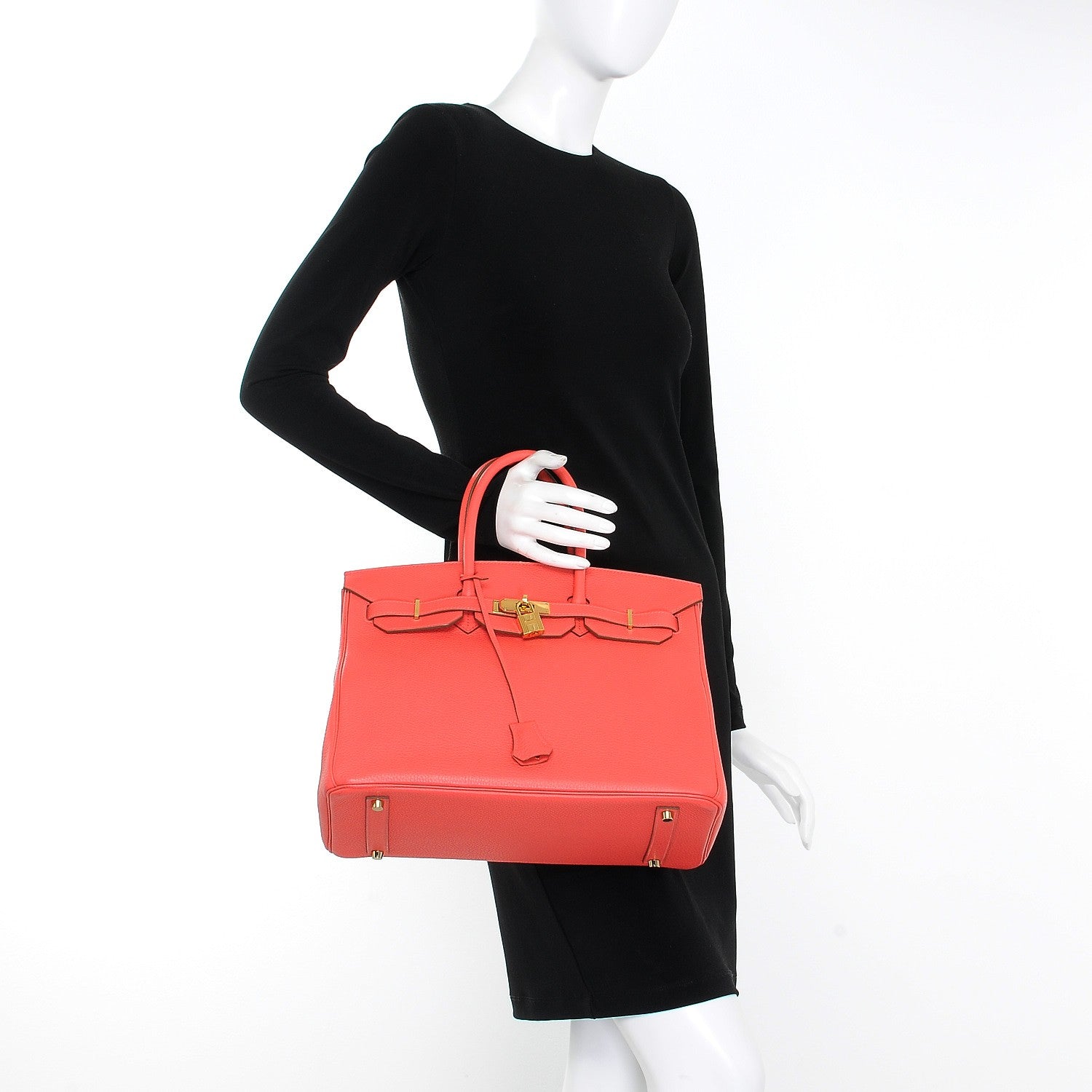 Hermes Togo Birkin 35 Rose Jaipur 2 of 36