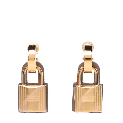 Hermes Swift O'Kelly Earrings Etoupe 1 of 6