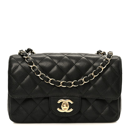 Chanel Caviar Quilted Mini Rectangular Flap Black 1 of 12