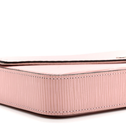 Louis Vuitton Epi Pochette Felicie Rose Ballerine 10 of 13
