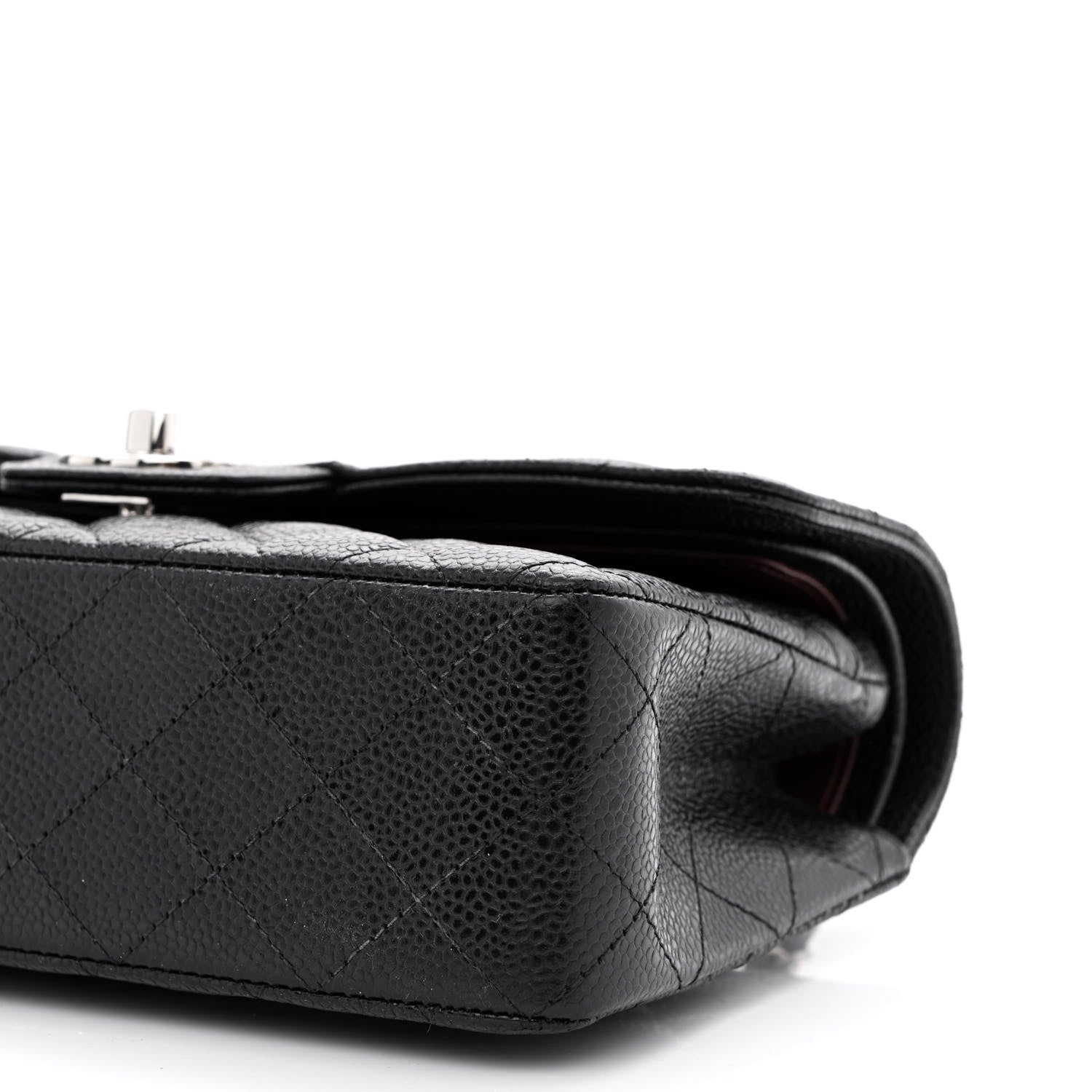 Chanel Caviar Quilted Small Double Flap Black 9 of 9