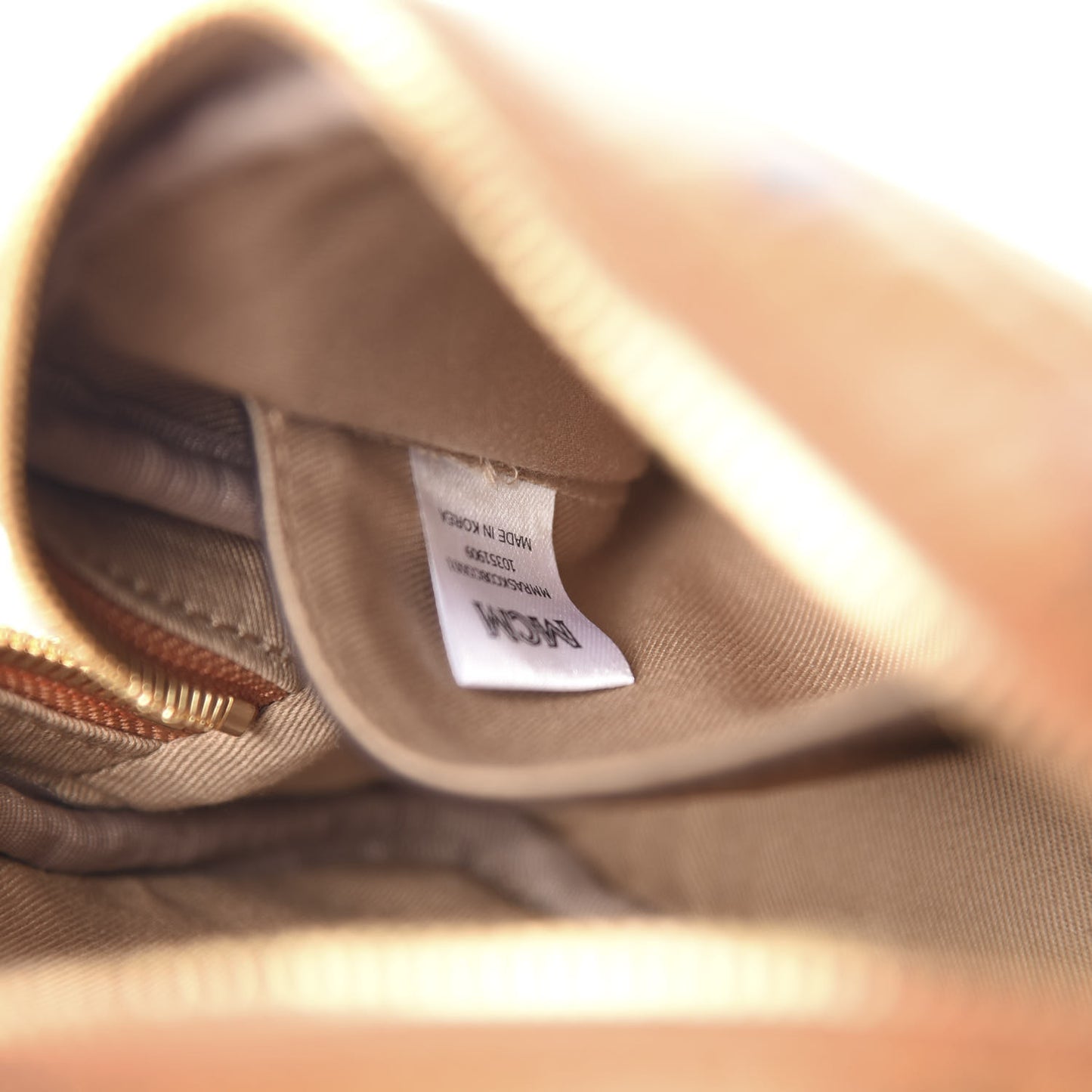 Visetos Klassik Crossbody Bag Cognac