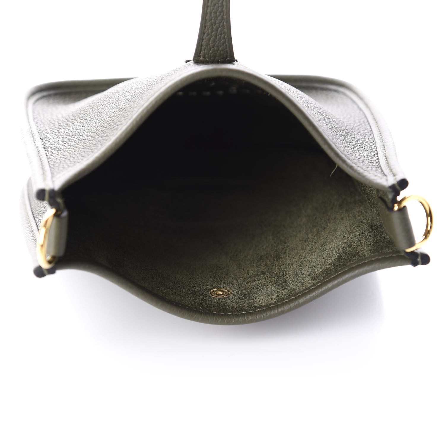 Hermes Taurillon Maurice Amazone Evelyne TPM Vert Olive Sauge 5 of 10