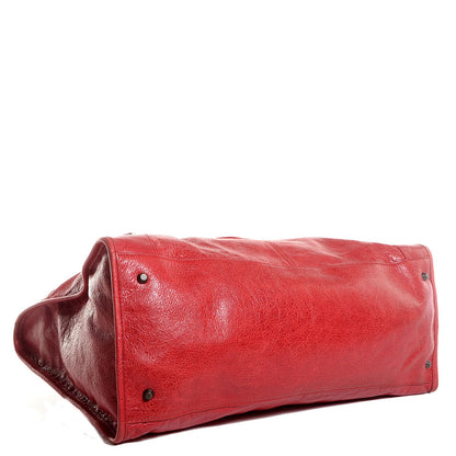 Balenciaga Agneau Classic Hardware Work Rouge Coquelicot 4 of 12