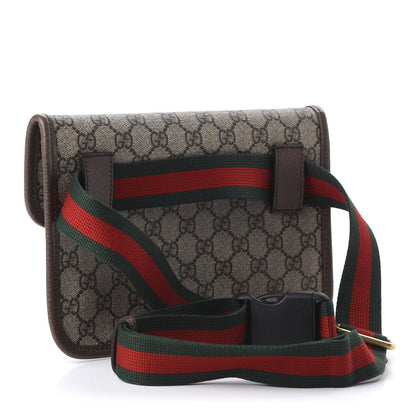 Gucci GG Supreme Monogram Neo Vintage Web Belt Bag Brown 3 of 10