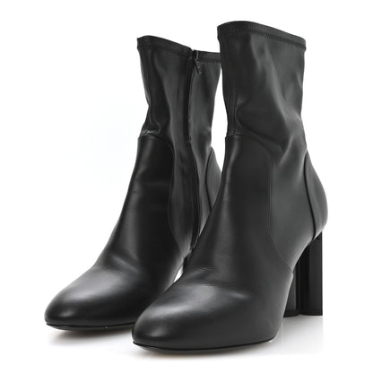 Louis Vuitton Calfskin Uniformes Silhouette Ankle Boots 39 Black 4 of 8
