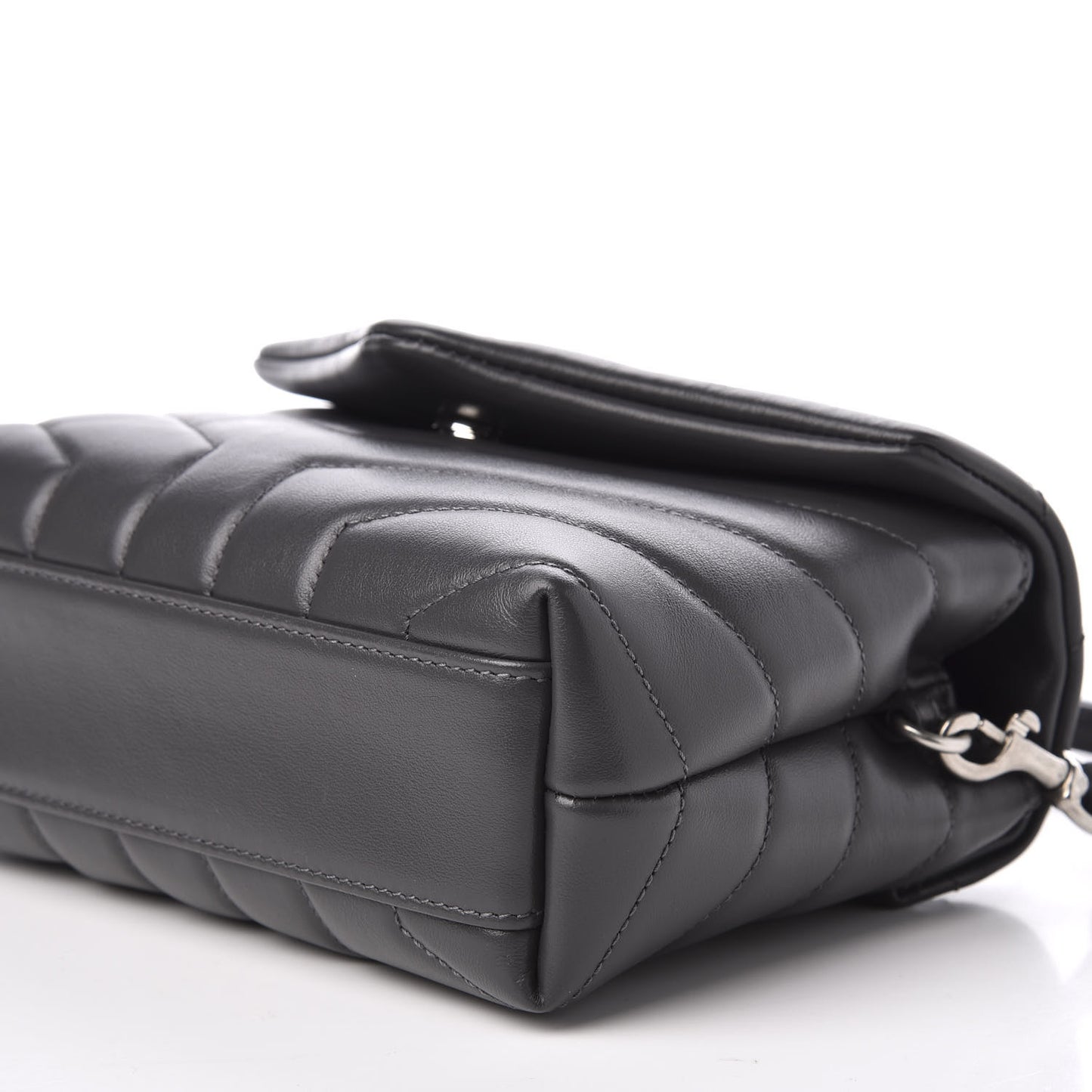 Calfskin Y Quilted Monogram Toy Loulou Crossbody Bag Storm