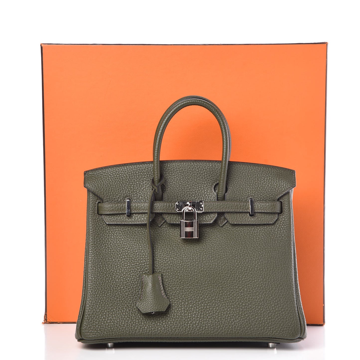 Togo Birkin 25 Vert Olive
