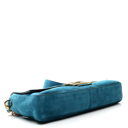 Fendi Chamois Large Baguette Ottanio 4 of 10