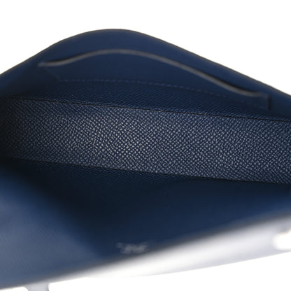 Hermes Epsom Hermesnap Wallet Bleu Navy 5 of 11