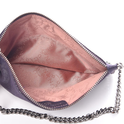 Stella McCartney Shaggy Deer Falabella Clutch Purple 5 of 8