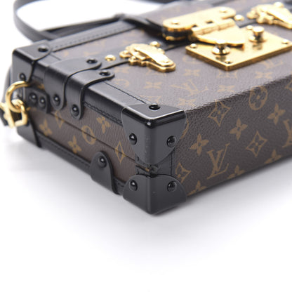 Louis Vuitton Monogram Petite Malle Black 6 of 9