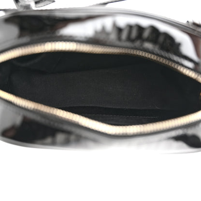 Saint Laurent Patent Matelasse Monogram Lou Belt Bag Black 5 of 12