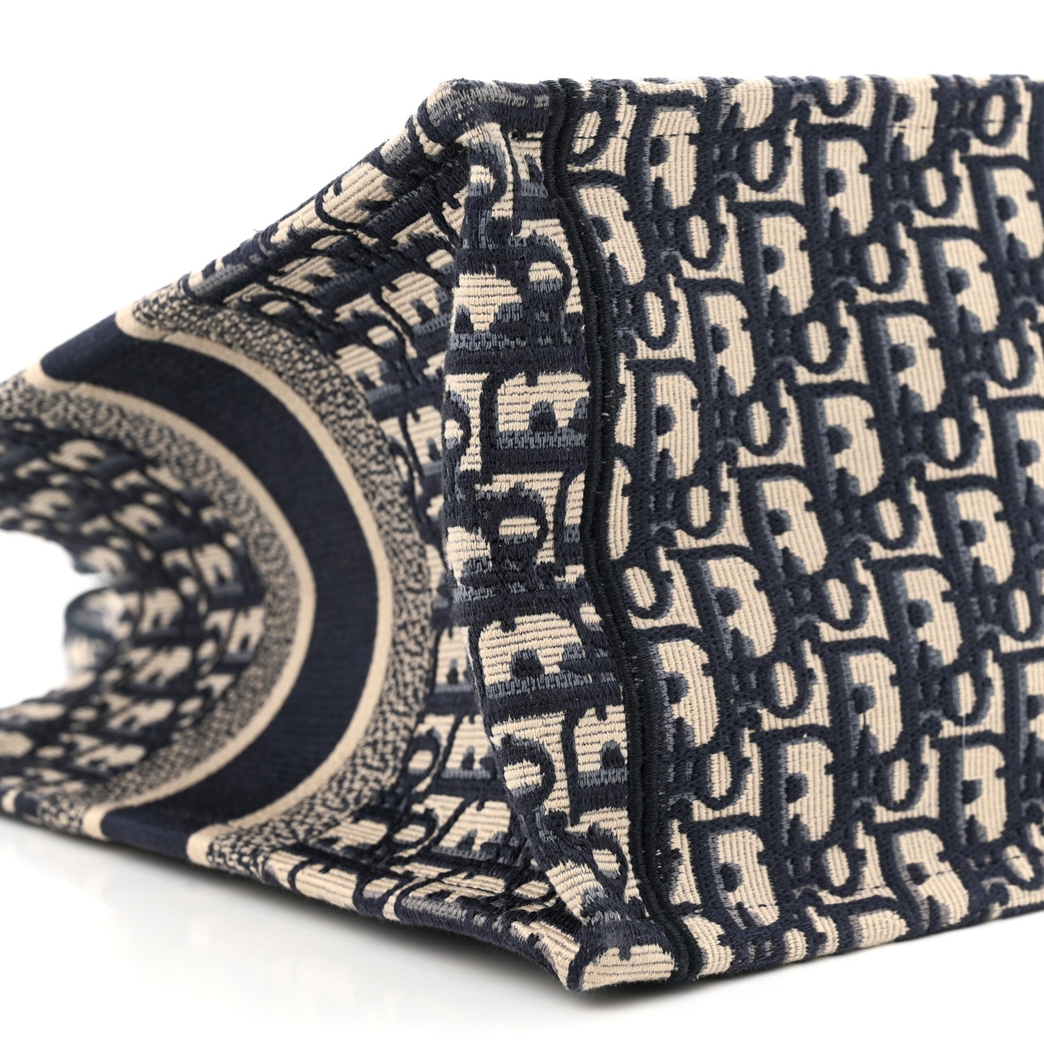 Christian Dior Oblique Medium Book Tote Blue Multicolor 9 of 12