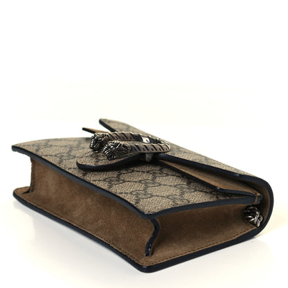 Gucci GG Supreme Monogram Super Mini Dionysus Shoulder Bag Taupe 7 of 8