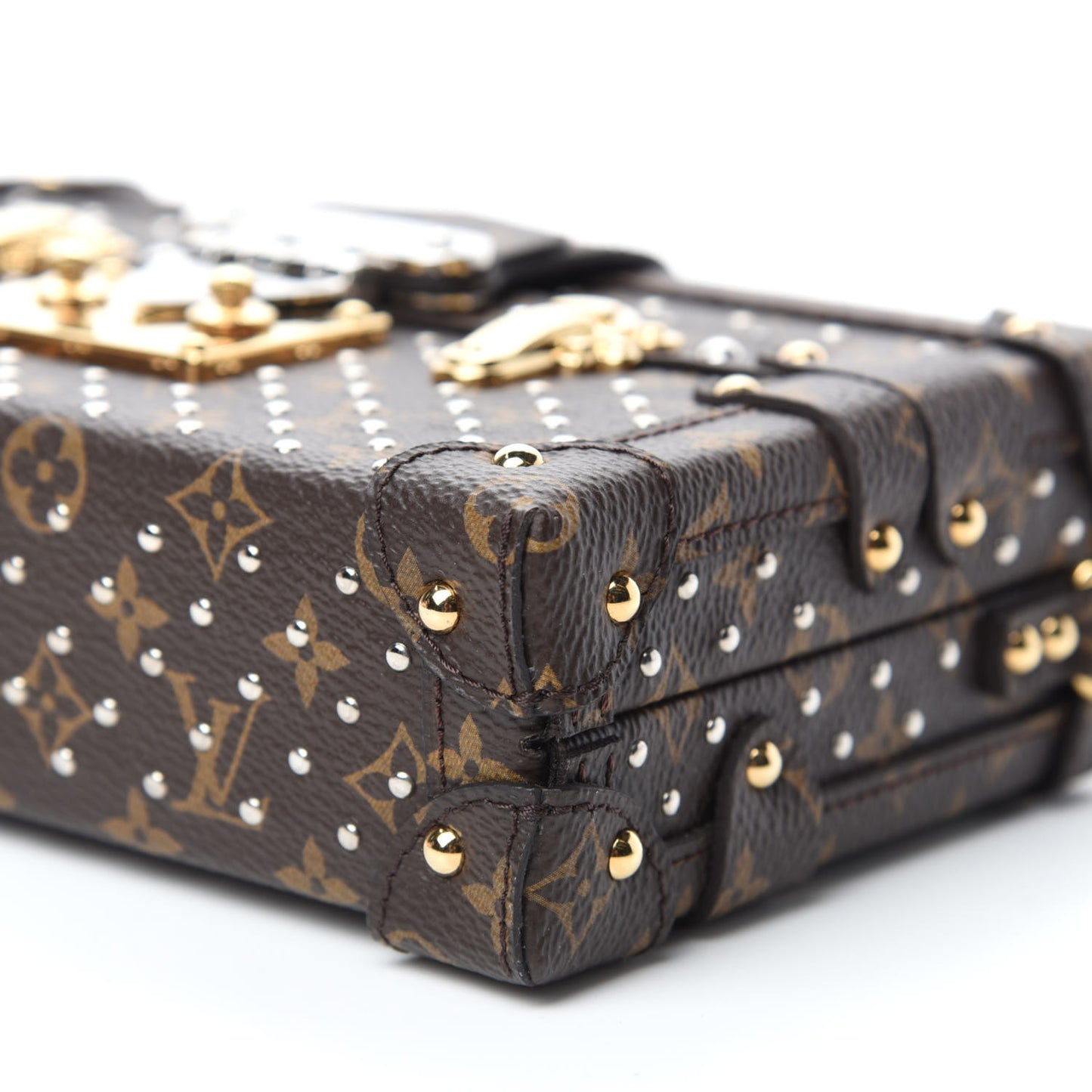 Monogram Studded Petite Malle