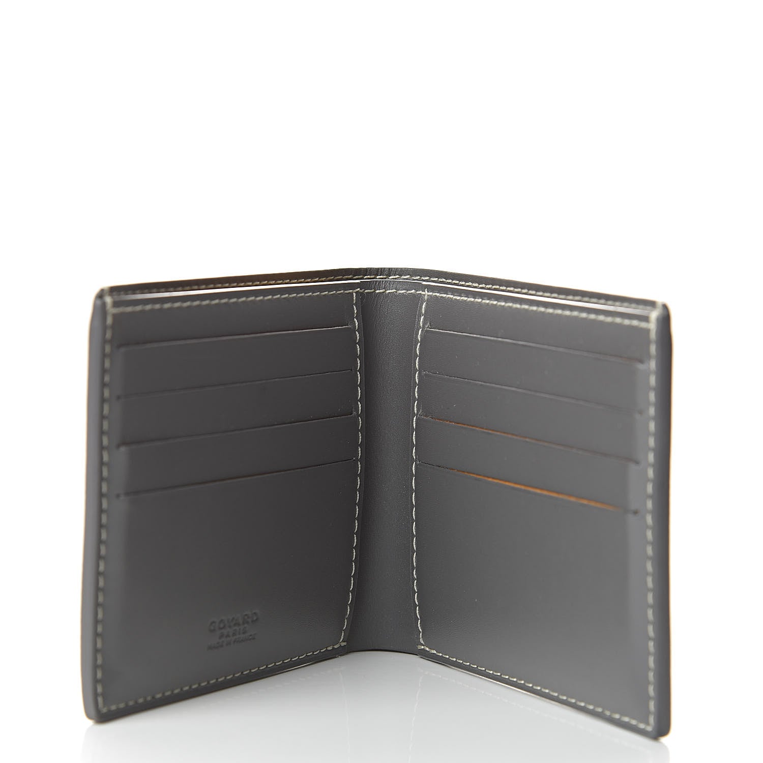 Goyard Goyardine Bi-Fold Victoire PM Wallet Grey 5 of 6