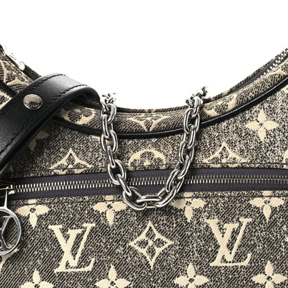 Louis Vuitton Monogram Jacquard Denim Loop Black 7 of 11