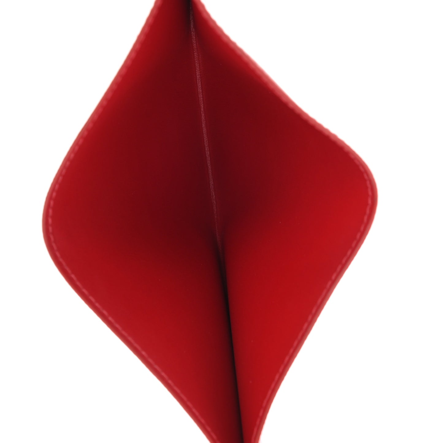 Calfskin Felicie Card Holder Insert Cherry