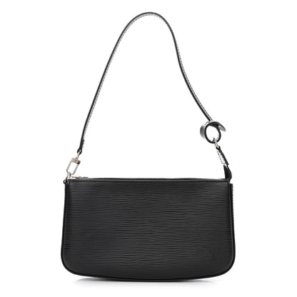 Louis Vuitton Epi Pochette Accessories NM Black 1 of 10