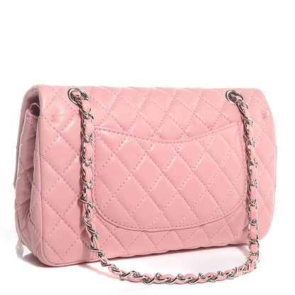 Chanel Lambskin Medium Double Flap Pink 3 of 8