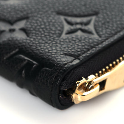 Louis Vuitton Empreinte Secret Long Wallet Black 11 of 12