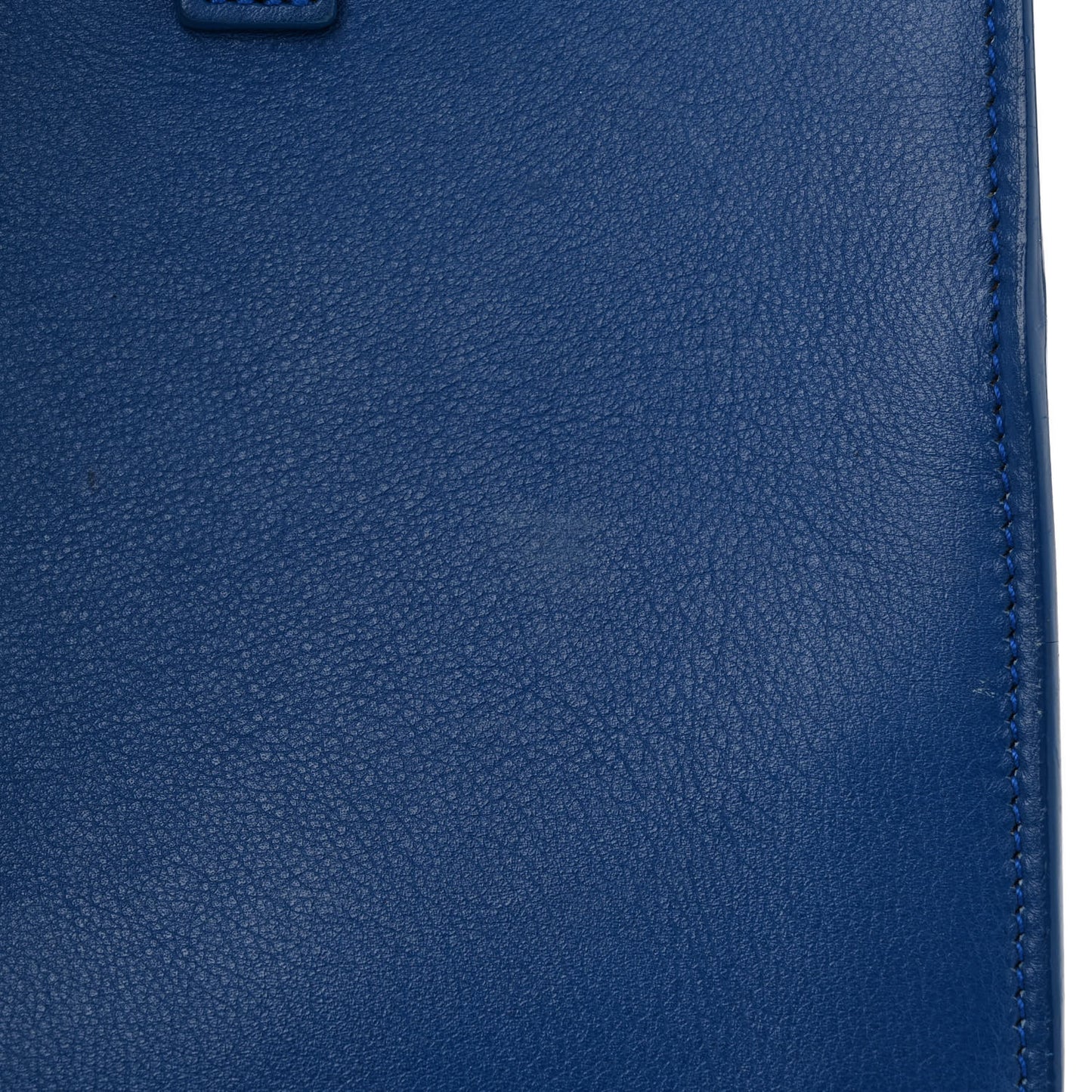 Calfskin Monogram Baby Cabas Blue