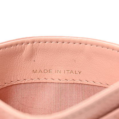 Chanel Caviar Camellia Embossed Card Holder Light Pink 7 of 8