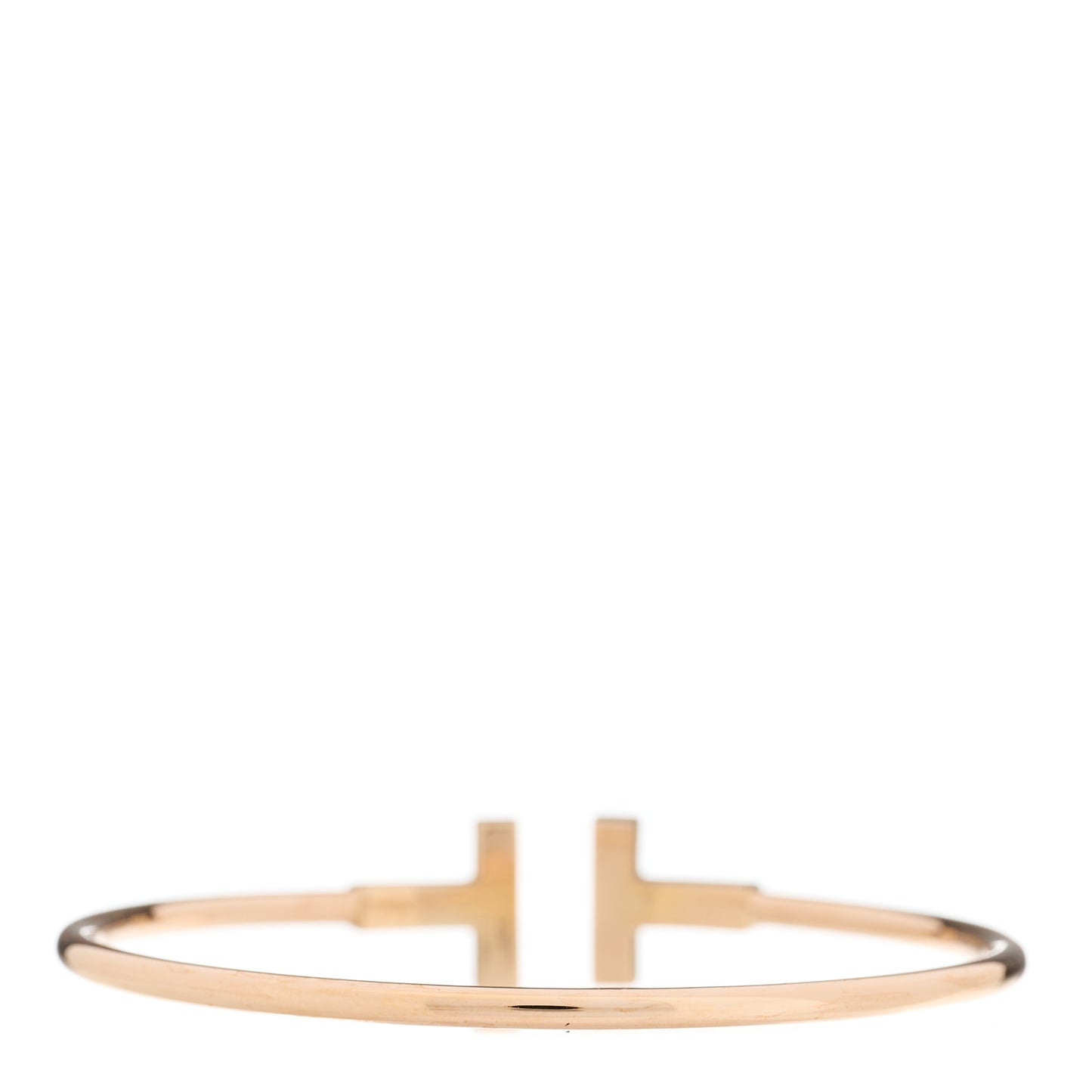 18K Rose Gold Diamond Mother of Pearl T Wire Bracelet