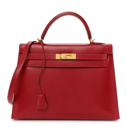 Hermes Box Kelly Sellier 32 Rouge Vif 1 of 19
