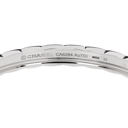 Chanel 18K White Gold Diamond Coco Crush Bracelet M 3 of 3