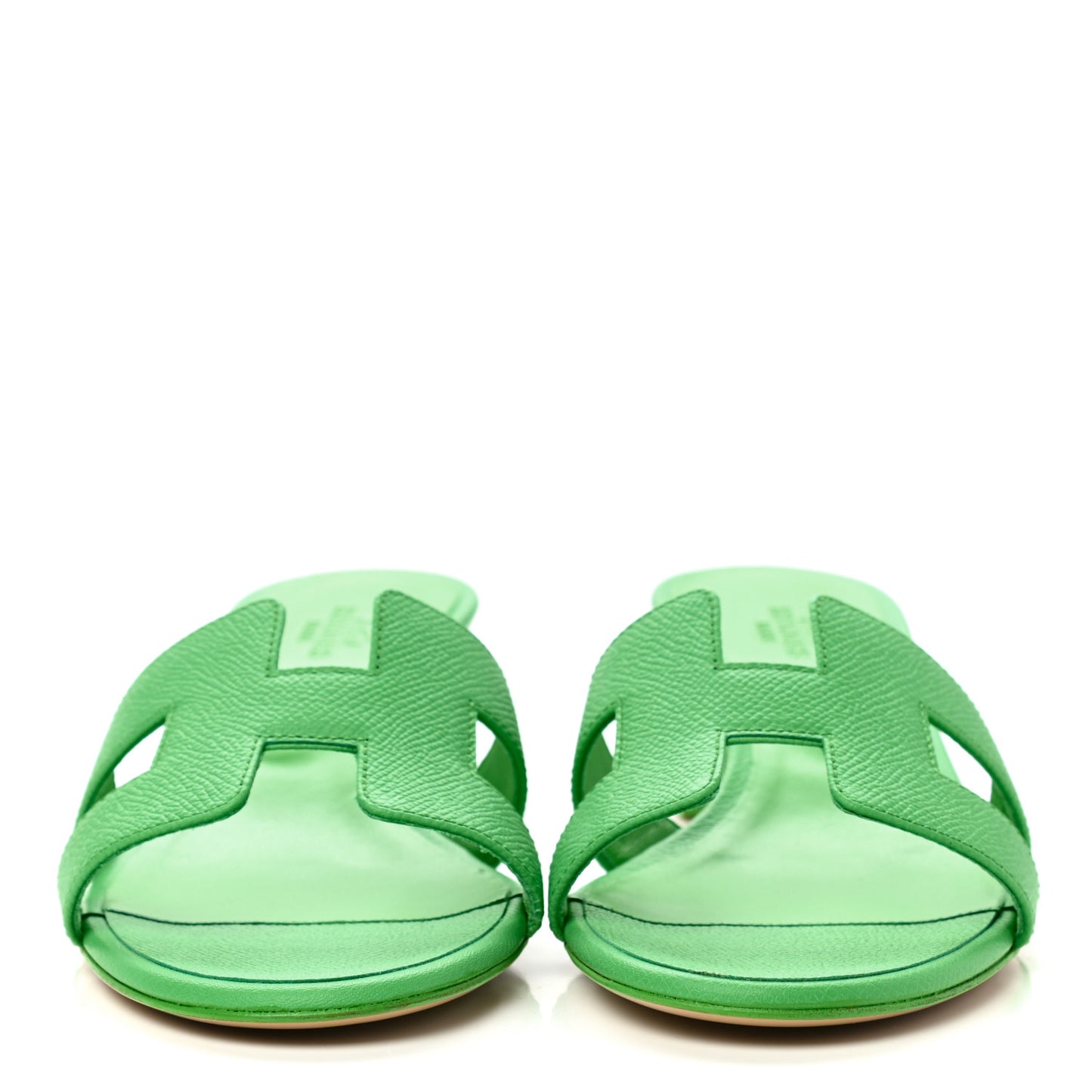 Epsom Oasis Sandals 38.5 Vert Pomme
