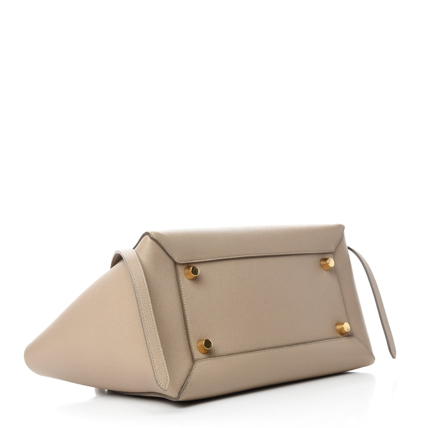Grained Calfskin Mini Belt Bag Light Taupe