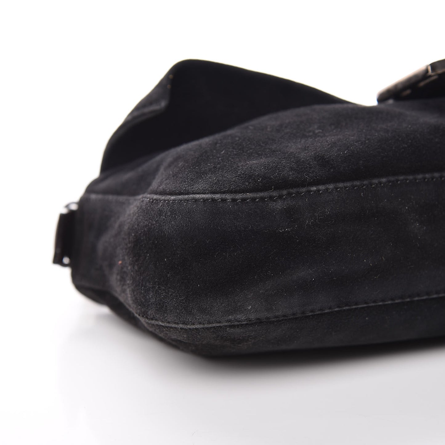 Suede Baguette Black